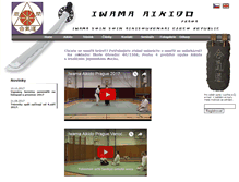 Tablet Screenshot of iwama-aikido.cz